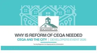 Thumbnail: CEQA, Housing & Development: Has California Finally Reached a Breaking Point?