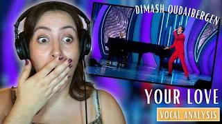 Thumbnail: DIMASH QUDAIBERGEN keeps singing higher! YOUR LOVE (Reaction & Analysis) | Jennifer Glatzhofer