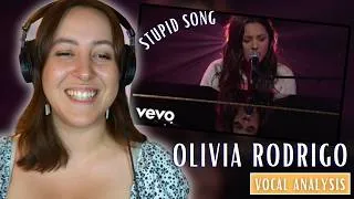 Thumbnail: OLIVIA RODRIGO performing STUPID SONG (Reaction & Analysis) | Jennifer Glatzhofer