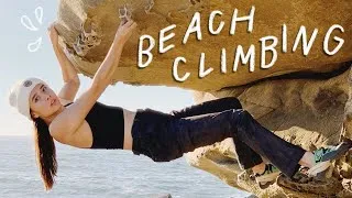 Thumbnail: i bouldered on the beach ☼