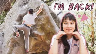 Thumbnail: climbing outdoors again (in my new home!)