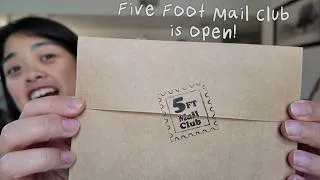 Thumbnail: It's Here!! Five Foot Mail Club is Open for Enrollment