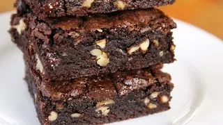 Thumbnail: Dark Chocolate Fudge Brownies - Easy recipe Anyone Can Make