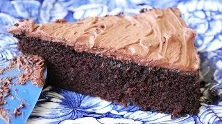 Thumbnail: Quick & Easy Chocolate Cake - No eggs. No butter. One bowl.