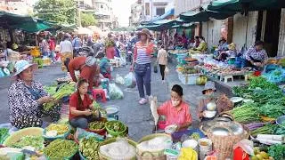 Thumbnail: Amazing Cambodia Wet Market Food - Nom Banhjok, Fish, Chicken, & More