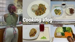 Thumbnail: 10 comforting Recipes 🍱| Living  Alone's Home Cooking Compilation in Ghana| silent vlog 🍲 