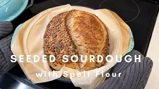 Thumbnail: Rustic Seeded Sourdough Bread with Spelt Flour