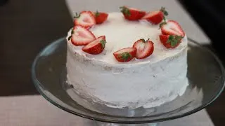 Thumbnail: Easy Strawberry Cake with Fresh Strawberries | Soft Sponge & Creamy Frosting