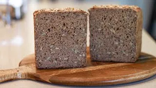 Thumbnail: 100% Rye Sourdough Bread with Seeds | Ukrainian-Style Rye Bread