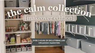 Thumbnail: Decluttering and Organizing Collection! My Best Organizing Makeovers | Cozy Body Doubling Vlog 