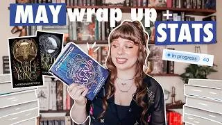 Thumbnail: May Reading Wrap Up 📖✨ + reading goals & STATS!