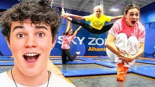 Thumbnail: OVERNIGHT IN A TRAMPOLINE PARK