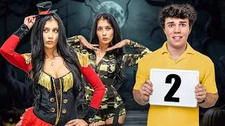 Thumbnail: BRUTALLY Rating My Girlfriends Halloween Costumes! *Bad Idea*