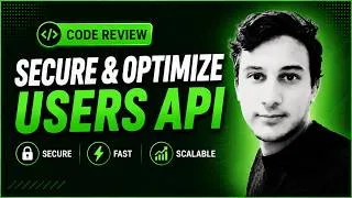 Thumbnail: Backend Code Review: Secure & Optimize a Users API