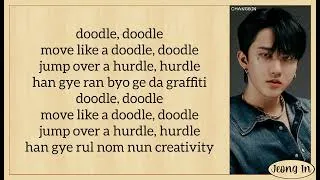Thumbnail: Changbin (Stray Kids) - Doodle Easy Lyrics