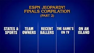 Thumbnail: Final Jeopardy Round Up, Pt. 2  | ESPN Jeopardy!