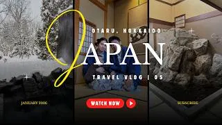 Thumbnail: JEORGE PERI IN OTARU, HOKKAIDO JAPAN (First Family Travel Vlog)