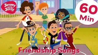 Thumbnail: Friendship Songs for Kids 👯 28-Song Compilation 👯 Jeremy and Jazzy
