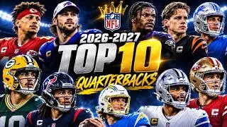 Thumbnail: 🏈 Top 10 NFL Quarterbacks Heading Into the 2026-2027 Season | QB Rankings