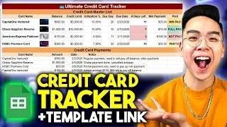 Thumbnail: How to TRACK Credit Card Payments & Due Dates in Google Sheets! *EASY*