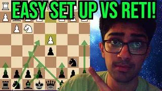 Thumbnail: Easy Set-up Against The Reti | Rapid Chess