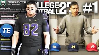 Thumbnail: I Created The Most Athletic Tight End Ever! College Football 27 Road To Glory Tight End Ep 1