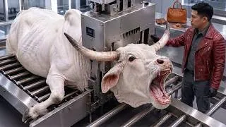 Thumbnail: Inside White Brahman Bull Leather Factory | Manufacturing Luxury Leather Jackets & Handbag A to Z