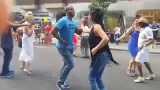 Thumbnail: Marylebone Summer Fayre 2017: Me dancing Cuban Salsa
