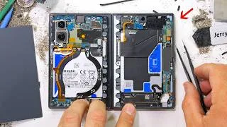 Thumbnail: Galaxy Z Fold 8 Teardown - WHERE IS THE TITANIUM ?!