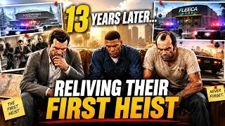 Thumbnail: 13 Years Later... Michael & Trevor Relive Their First Bank Robbery