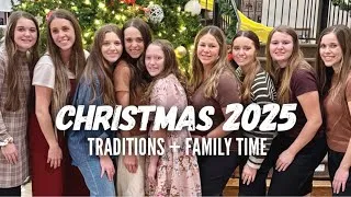 Thumbnail: CHRISTMAS 2025 VLOG 🎄 Traditions + Family Time