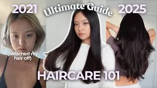 Thumbnail: the routine that saved my hair | ULTIMATE HAIRCARE GUIDE