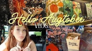 Thumbnail: pretending it’s fall in august 🎃 halloween hunting, coffee run, & mini haul 