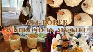 Thumbnail: 🍂a cozy fall weekend in new england! halloween hunting, fall baking, + cozy autumn vibes 🎃