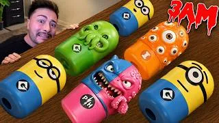 Thumbnail: DO NOT OPEN ALL MINIONS & MONSTERS MYSTERY BOXES AT 3 AM!!