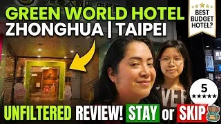 Thumbnail: Quick Room Tour at Green World hotel zhonghua Taiwan and peek of their breakfast buffet 