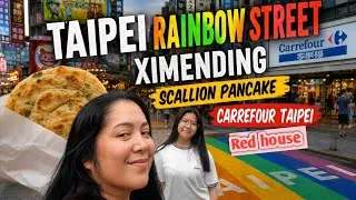 Thumbnail: Last Day in Taipei Grandpa’s Famous Scallion Pancake, Rainbow Street, Red House & EVA Air Experience