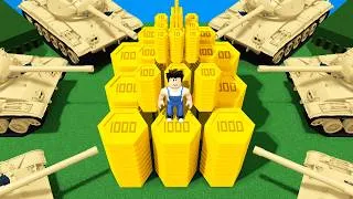 Thumbnail: Build to Protect $100,000 Robux In Build a Boat!