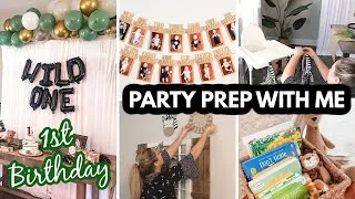 Thumbnail: Party Prep With Me // Wild One Theme 1st Birthday // Gender Neutral | Jessica Elle