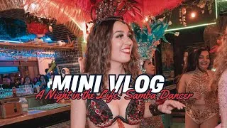 Thumbnail: A Night in the Life of a Samba Dancer 💃 | MINI VLOG | Behind the Scenes 