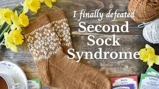 Thumbnail: Colorwork socks, linen tees, and sweater knitting | Knitting Podcast Ep. 58