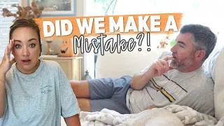 Thumbnail: Our  New Couch Is HUGE...Did We Mess Up?! Fall Thrifting and Home Updates