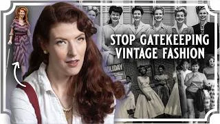 Thumbnail: Stop Gatekeeping Vintage Fashion