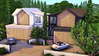 Thumbnail: Two Homes One Lot | The Sims 4 Speed Build