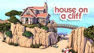Thumbnail: Isolated House on a Cliff | The Sims 4 Speed Build