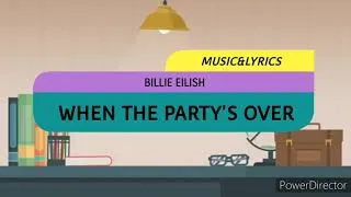 Thumbnail: When The Party's Over