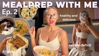 Thumbnail: Ep 2 - The EASIEST gut health meal prep for fat loss (whole foods, high protein, full week)