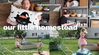 Thumbnail: VLOG: How Much Did My Reselling Business Make? | Thrifting, Mom Life & Garden Projects