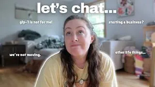 Thumbnail: Life Update | Why I Stopped My GLP-1, Starting a Bakery Stand & Reselling Vintage Thrifts & Life