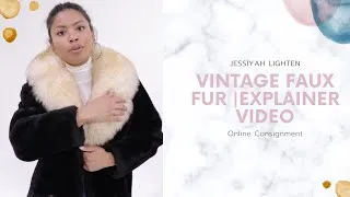 Thumbnail: Vintage Faux Fur Coat | Explainer Video